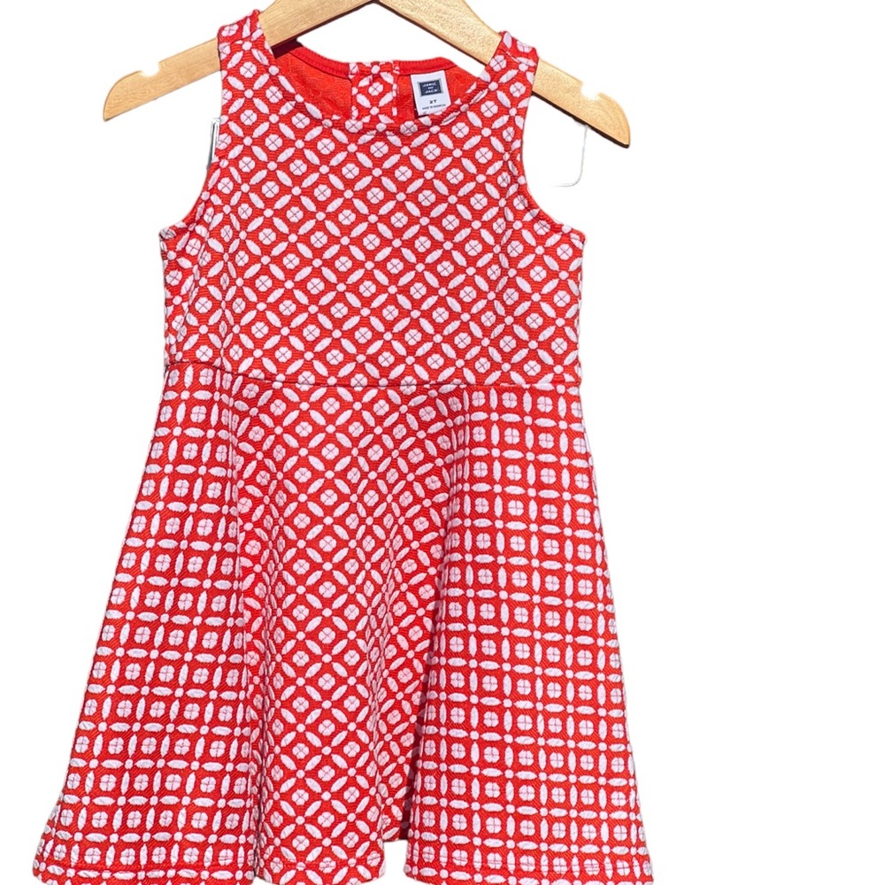Janie and Jack geo jacquard dress for girls